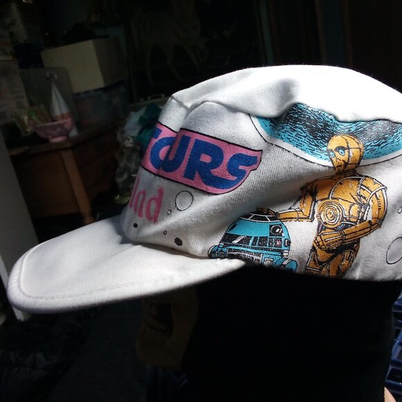 Vintage Disneyland Star Tours Painter Hat Cap - Picture 2 of 7